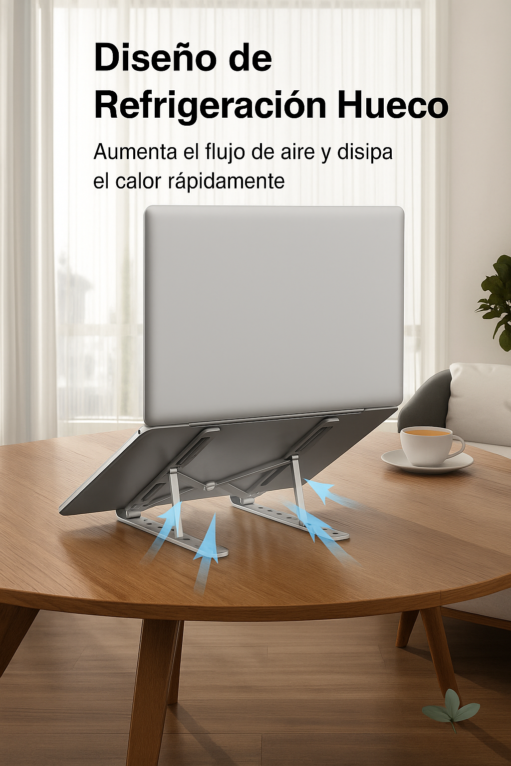 Base Ajustable y Portátil para Laptop