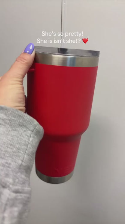 Vaso Yeti Rojo Acero Inoxidable